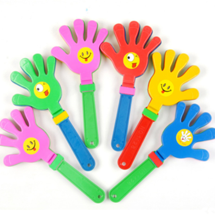 Factory direct sales of 28cm hand claps, palm claps, plastic hand claps, large-sized hand claps, wholesale Specification image