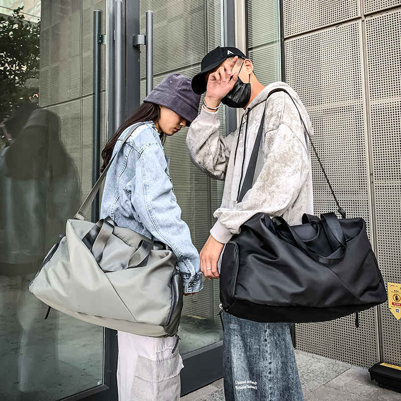 行李包男短途手提旅行包女休闲多功能干湿分离运动健身包可印logo