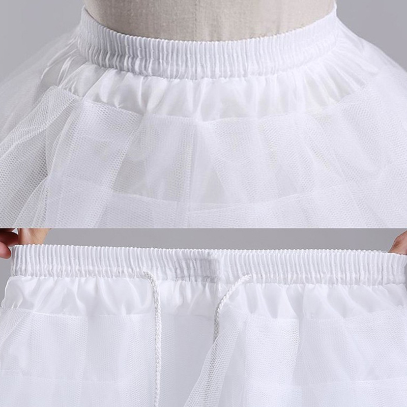 Skirt support lolita Princess Super Ponte Violence Daily long soft yarn bone petticoat everyday kids Application Scenario