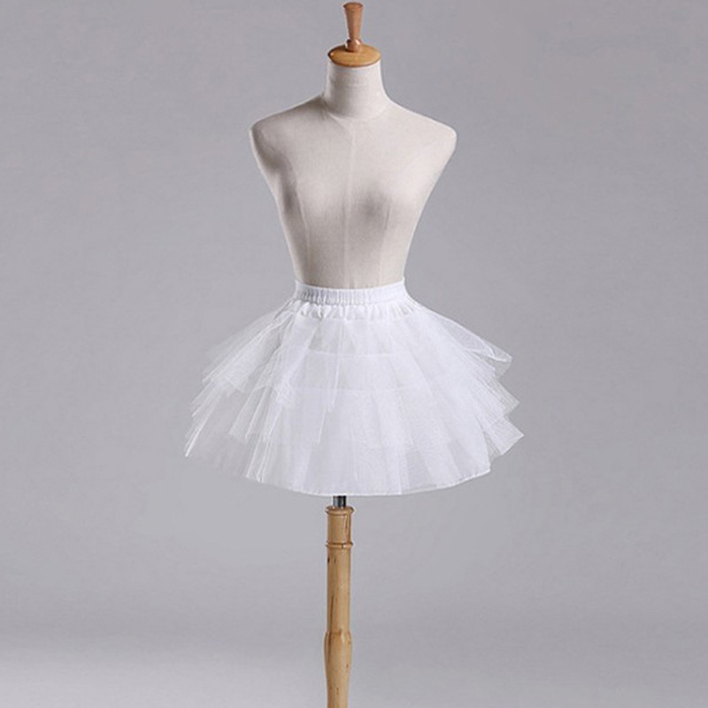 Skirt support lolita Princess Super Ponte Violence Daily long soft yarn bone petticoat everyday kids Specification drawing
