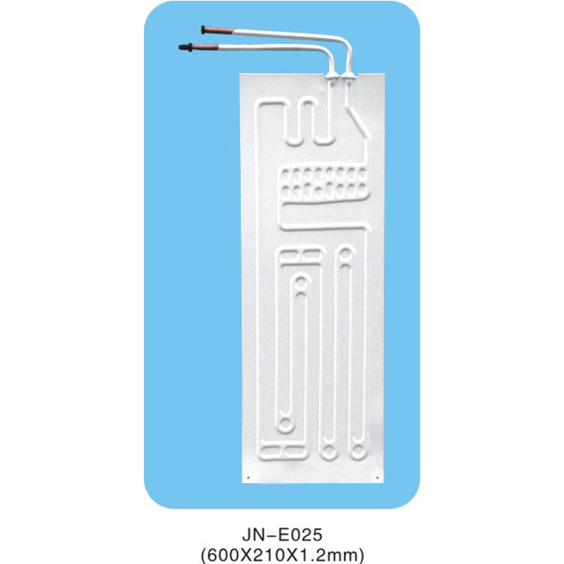 冰箱吹胀式蒸发器 冰箱蒸发器配件 机箱散热板 太阳能集热板白底实物图