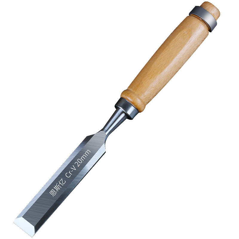 Wooden handle flat chisel 6-38MM, woodworking chisel flat chisel, wood chisel flat shovel, chisel knife, engraving knife, chisel knife factory direct sales and wholesale Item Picture