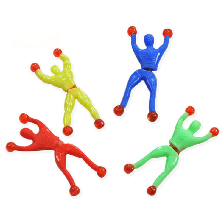 Wall-climbing man, sticky Spider-Man, wall-climbing Spider-Man, wall-climbing man, 2-yuan store, traditional toy manufacturer wholesale details Picture