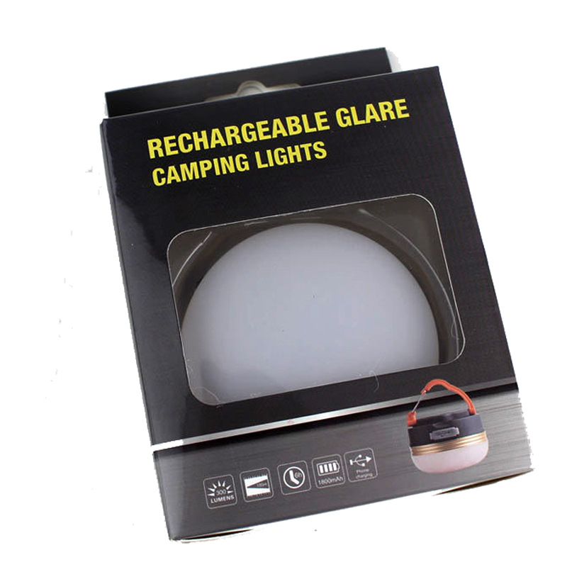 Rechargeable LED outdoor tent lights, camping lights, fishing lights, USB magnets, emergency mobile phone charging, cross-border labeling and distribution Item Picture