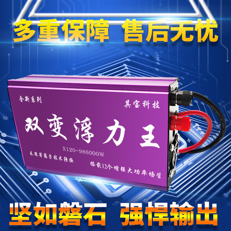 Factory direct supply X120-986000 dual-inverter head high-power 12V energy-saving intelligent battery voltage booster details Picture