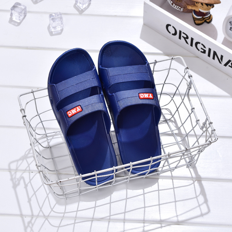 Factory-priced comfortable plastic home couple indoor and outdoor soft rubber summer bestseller men's and women's flip-flops can be worn outside with thick soles details Picture