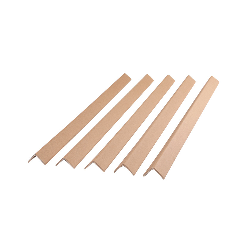 L-shaped paper corner protectors 50*50*5, L-shaped paper corner protectors, kraft paper box packaging, pallet corner protectors, anti-collision corner protectors, corner protection strips Item Picture