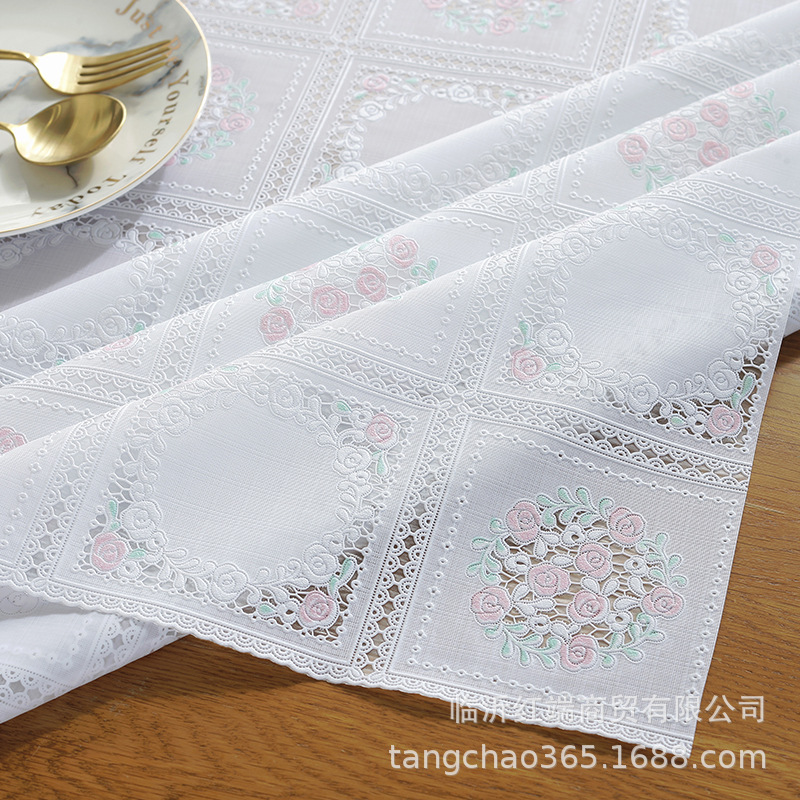 餐桌布艺/台布/桌布实物图