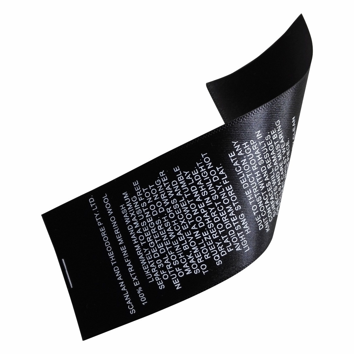 水洗标尺码标衬衫/衬衫尺码标/补丁贴定做/织唛/定做补丁白底实物图