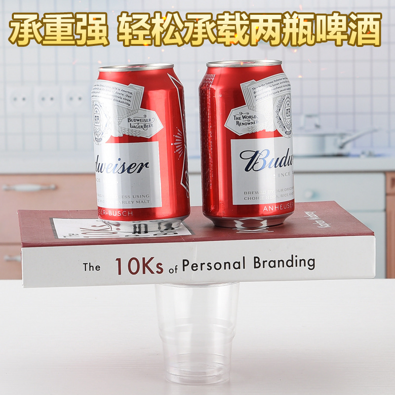 Disposable cup Transparent cup plastic cup thickened airline cup household commercial gift tea cup whole box wholesale Application Scenario