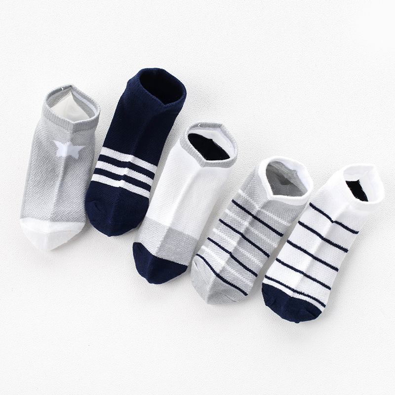Sock stall one-piece delivery for Spring/Summer 2024: Thin cotton children's socks, short tube mesh children's socks, Korean cartoon thin baby socks, short socks one-piece delivery details Picture