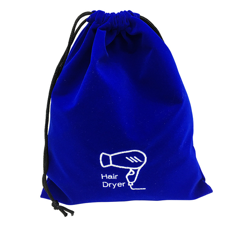 Hotel and guesthouse hair dryer bags, hair dryer storage bags, air duct covers, dust-proof bags, velvet bags, household use for LOGO Item Picture
