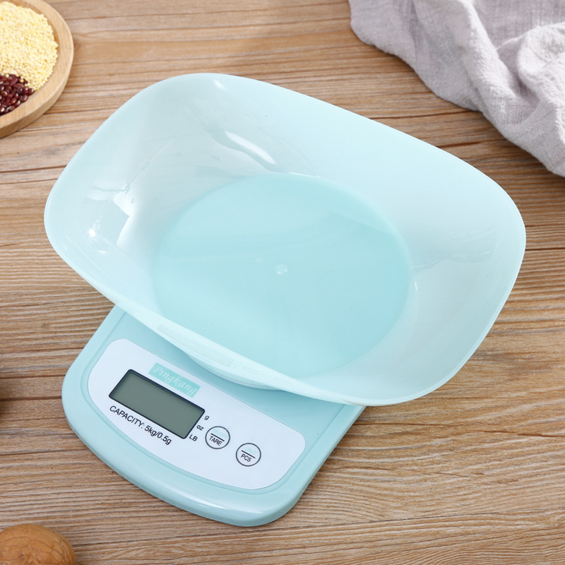 新款家用食品电子秤高精度厨房电子称厨房秤烘焙秤食物药材秤批发