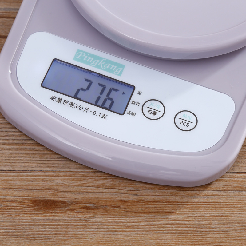 新款家用食品电子秤高精度厨房电子称厨房秤烘焙秤食物药材秤批发
