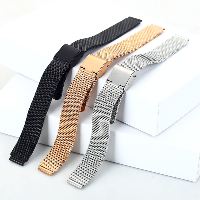The Milanese watch uses a woven strap as a substitute, and the Xiaomi 456 generation smart bracelet uses a three-bead stainless steel strap as a substitute Item Picture
