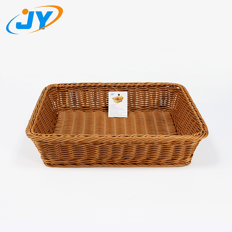 Rattan Woven Basket Bread Basket Rattan Basket Cloakroom Basket Wardrobe Basket Rattan Basket Storage Basket Specification drawing