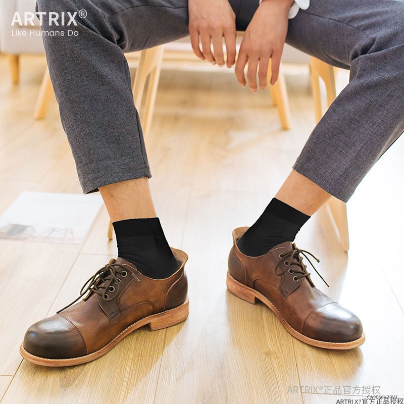 运动、休闲棉袜实物图