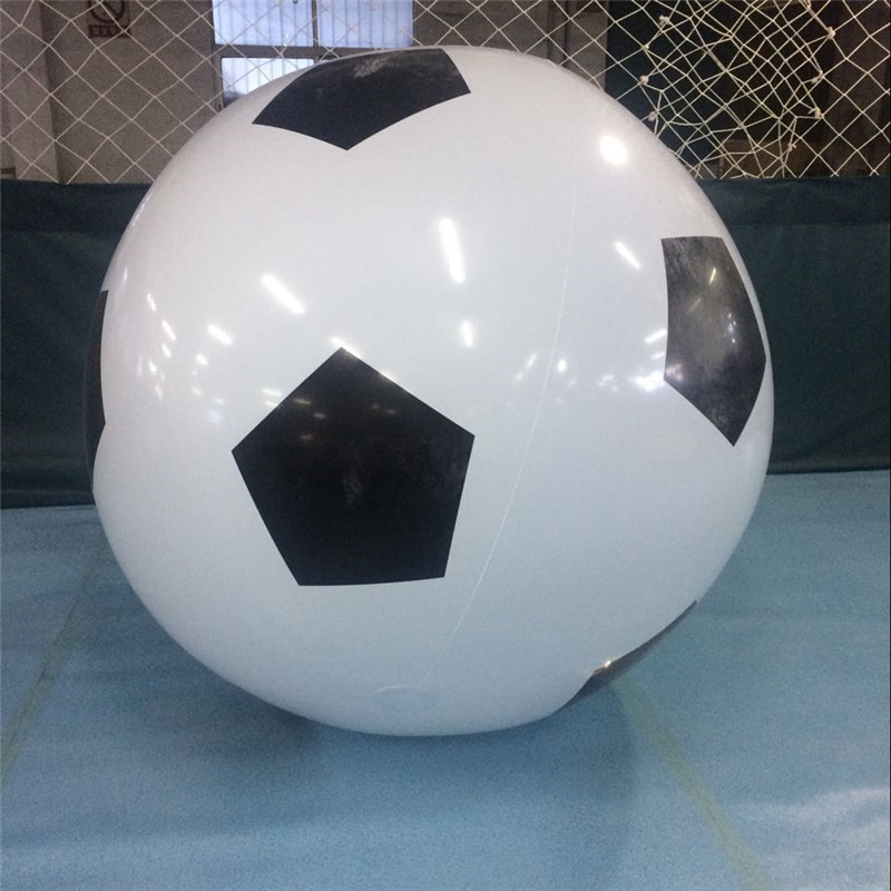 厂家现货PVC充气超大足球幼儿园活动抛接球儿童玩具吹气沙滩球详情图3