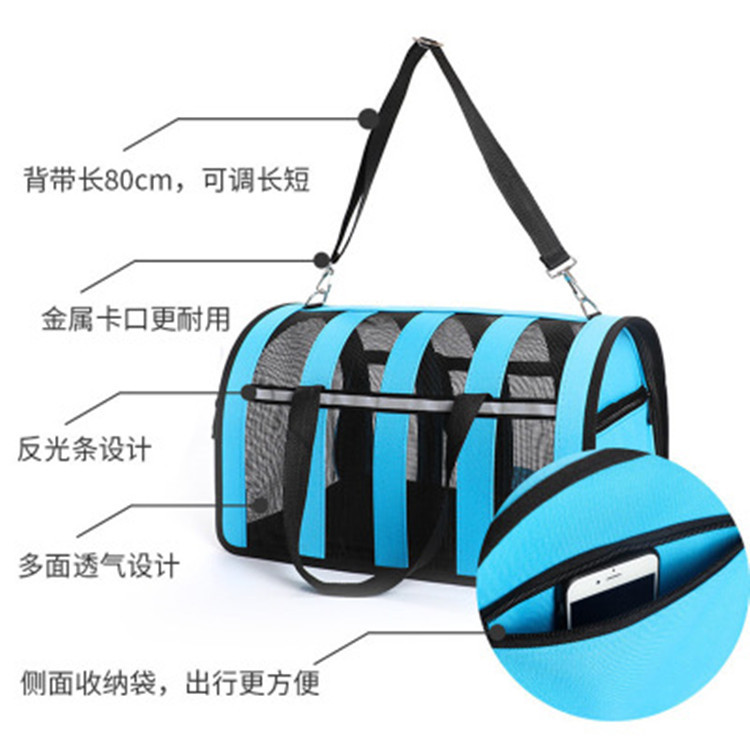 狗包/宠物背包/宠物用品/斜跨宠物包/宠物外出包产品图