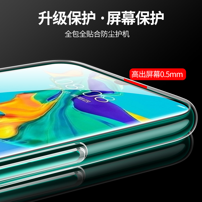 Suitable for transparent P30, P40Pro, Huawei Mate50 phone cases, P60Nova8 Enjoy 20 soft 9s silicone case 10 Application Scenario
