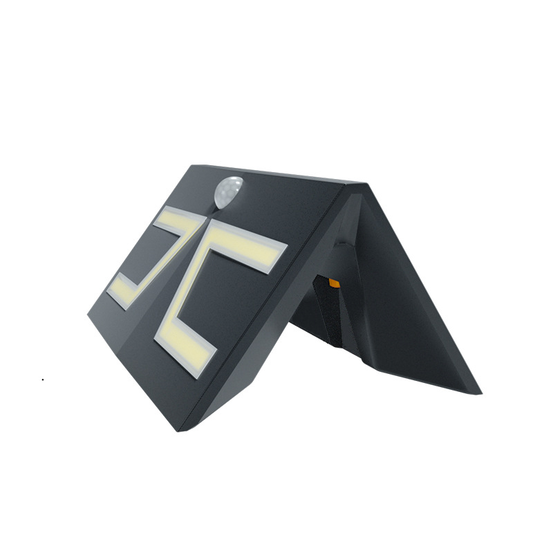 5W high-power COB solar wall lamp, new rural household outdoor courtyard integrated automatic sensing small street lamp Application Scenario