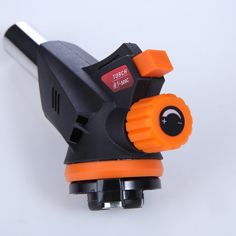 Cross-Border Card Gun Igniter Kitchen Gas Stove Electronic Lighter Can Be Inverted Barbecue Flamethrower Specification drawing