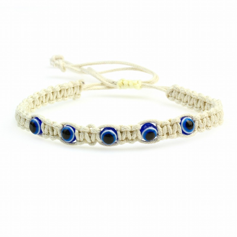 Europe And The United States Foreign Trade Hot Devil Eye Bracelet Wish Cross-Border Hot Accessories Handmade Europe And The United States Personality Creative String Couple Gift Manufacturers Wholesale details Picture