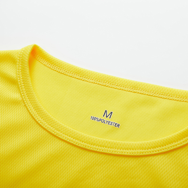 Quick drying T-shirt round neck short sleeve advertising shirt culture shirt work clothes foreign trade full body printing election shirt printing character printing logo details Picture