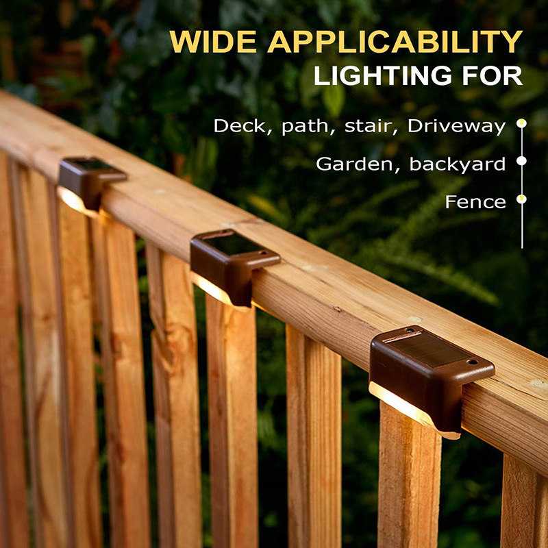 Solar Step Light Outdoor Wall Light Fence Light Rain-Proof Stair Light Garden Railing Light Solar Step Light Specification drawing