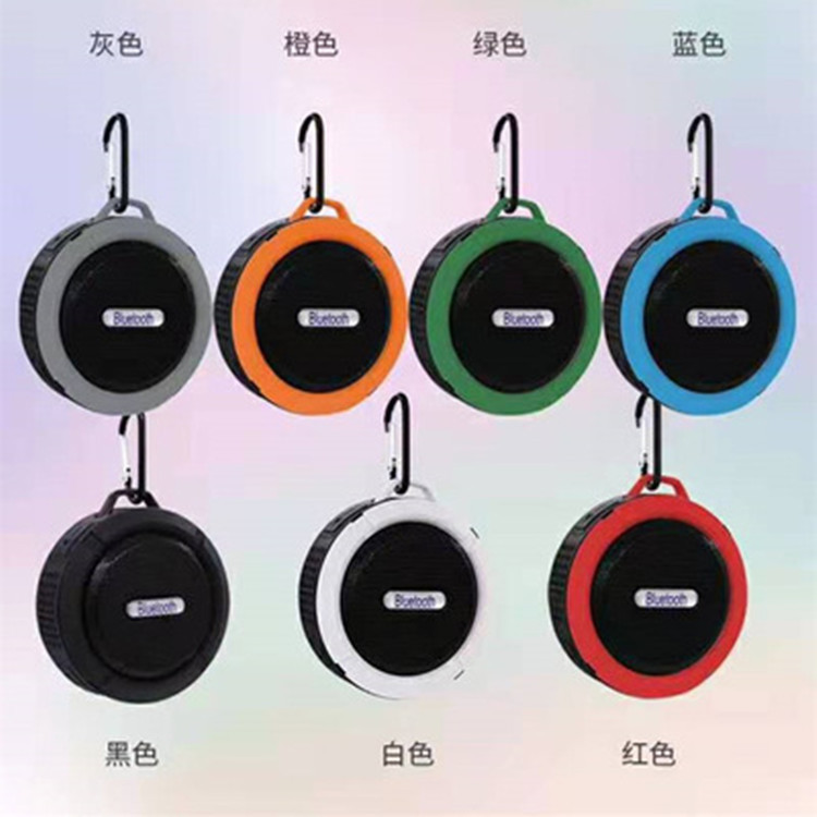 C6 Bluetooth speaker, mobile phone, car wireless small speaker, outdoor portable, hands-free, hook, call, waterproof suction cup speaker Specification image