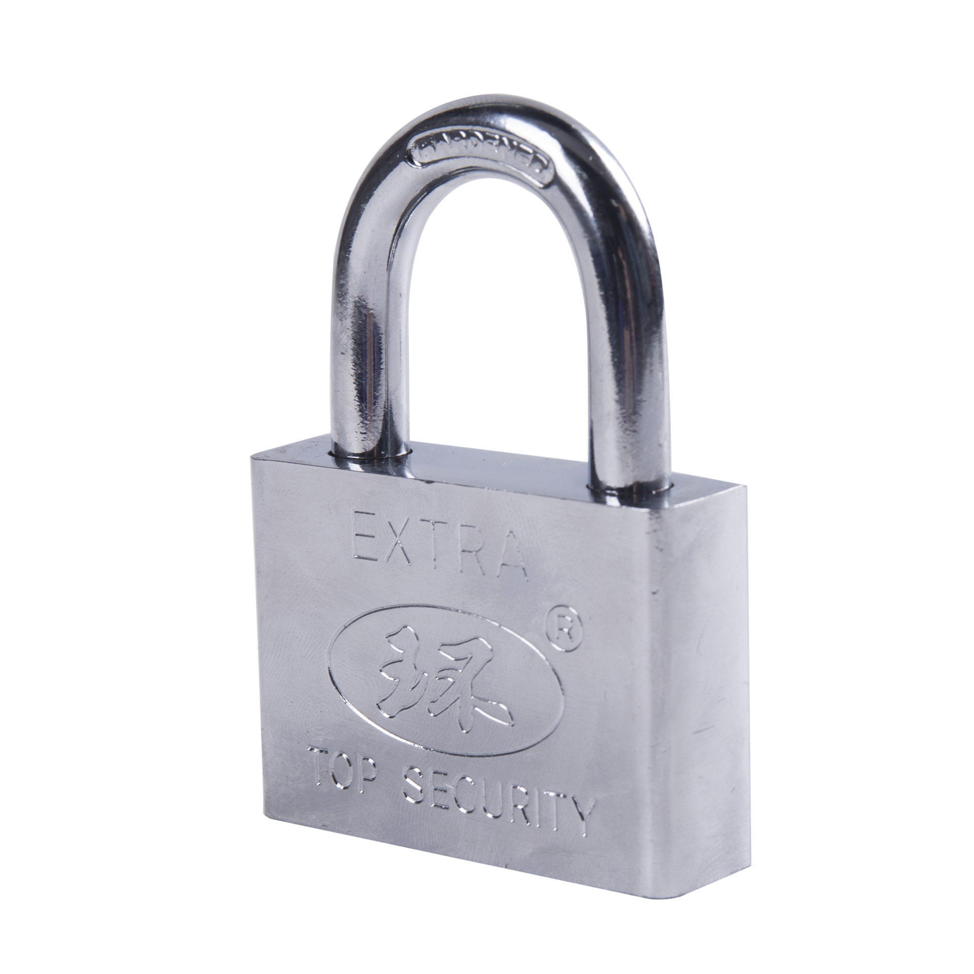 Factory direct sales of 30mm square long and short beam small padlock of ring brand, imitation stainless steel blade lock, single opening padlock Item Picture