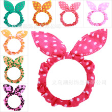 Thickened, seamless, trendy ponytail hair band, large Korean version, high-elasticity black bun hairstyle, towel band, leather band hair tie pic 13