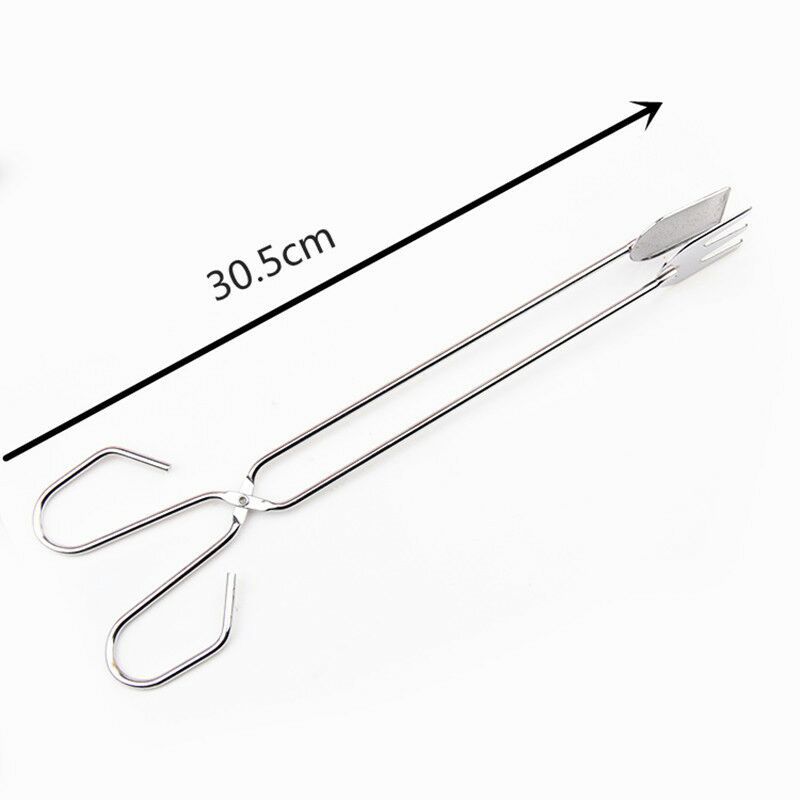 Stainless steel clamp bread tongs, barbecue tongs, charcoal tongs, kitchen food tongs, multi-functional steamed bun tongs, food tongs Application Scenario