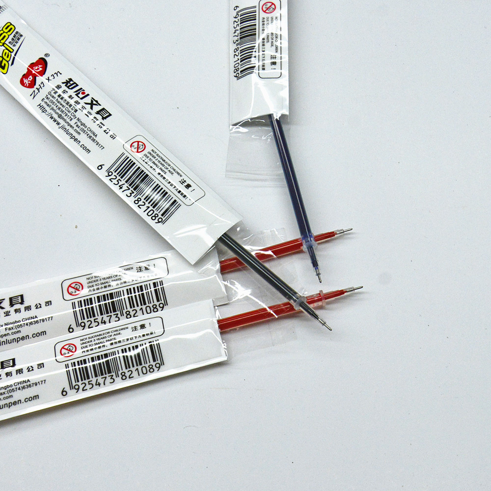 Zhixin ZX-205 full-needle neutral pen refill 0.5mm water pen refill available in blue, red and black, super smooth Specification image