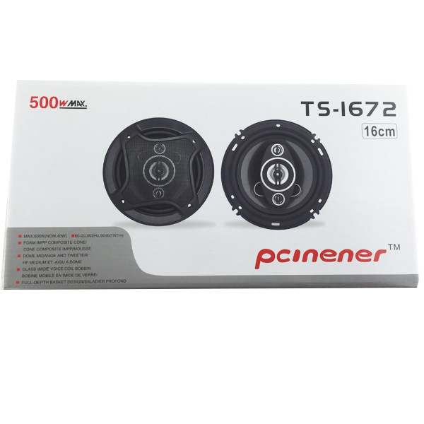 TS-1672 audio car modification 6-inch speaker, car horn, car subwoofer, mid-bass speaker Specification image