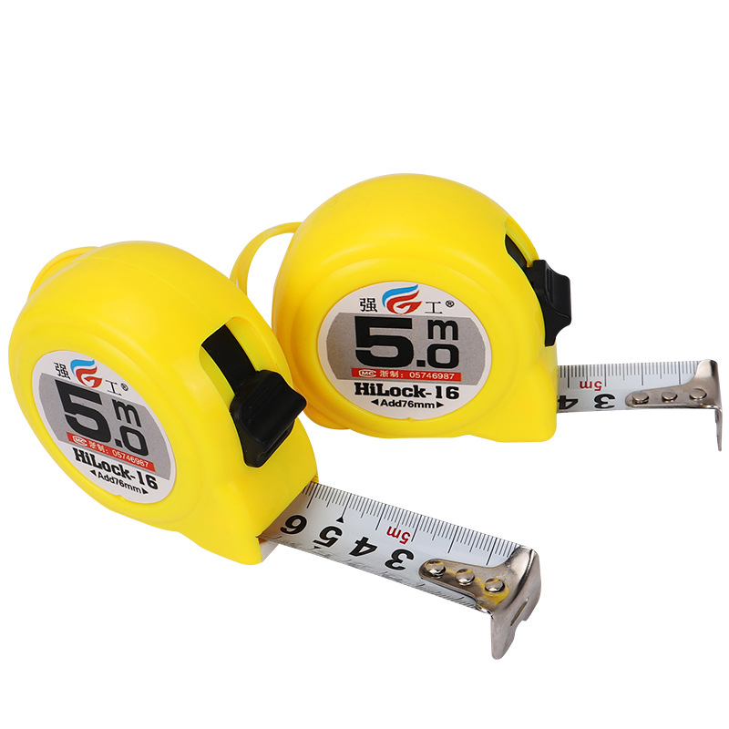 Wholesale of engineering steel tape measures, 5m, 3m, 7.5m, 10m, snail thickened steel tape measures, meter measures, box measures, baked paint Item Picture