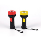 厂家直供日用百货手握式手电筒塑料强光干电池迷你LED小手电1228