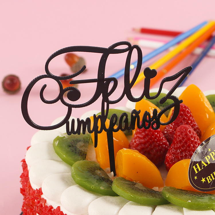 蛋糕装饰配件实物图