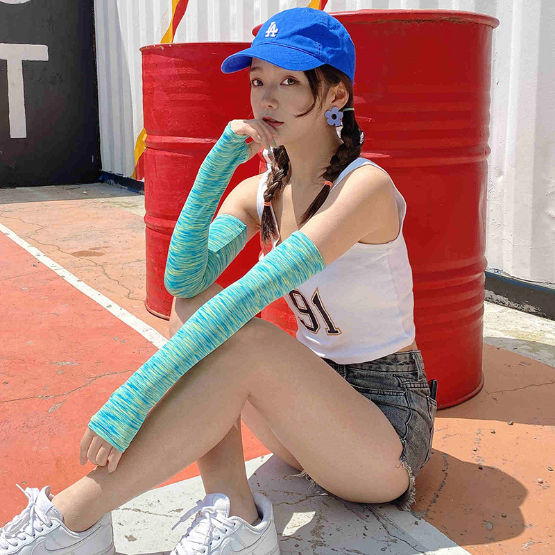 Ice silk sleeve sleeves, sun protection sleeve sleeves, outdoor cycling, sports, summer outings, cool travel, fishing, basketball, men and women
