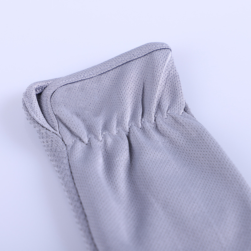 Factory direct sales of new 8201 women's work polyester antibacterial cycling, UV-resistant, anti-slip, breathable and sun-protective gloves Specification image