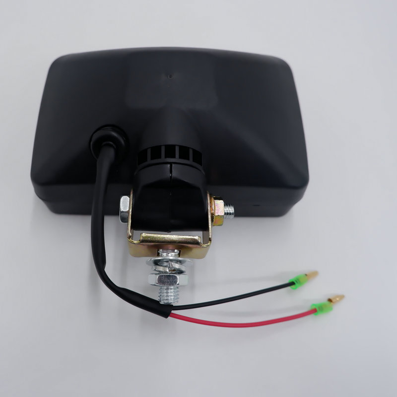 Wholesale of H3 headlights for small excavators, 24V/12V square lights for loaders and automobiles, driving work lights and maintenance lights details Picture