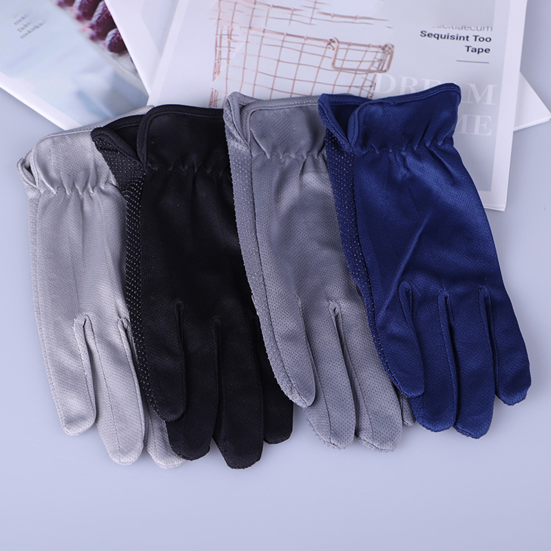 Factory direct sales of new 8201 women's work polyester antibacterial cycling, UV-resistant, anti-slip, breathable and sun-protective gloves Application Scenario