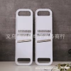 【 Zone 2-7 】 Large white vegetable cutter 400 yuan per box, 2 yuan store. Multi-functional vegetable cutter for shredding and slicing, multi-functional vegetable cutter for inserting shreds and slices, 1 yuan store Item Picture