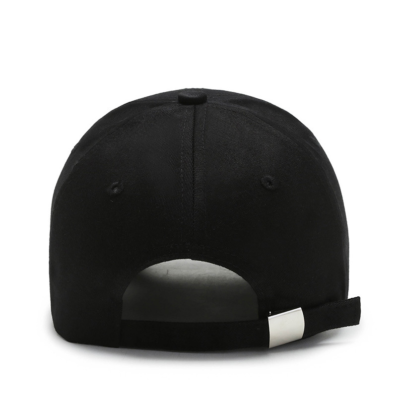 Hat Female Korean Version Of The Trend Brand Network Red Duck Hat Spring Summer Shade Outdoor Embroidered Small Daisy Men's Baseball Cap Specification drawing