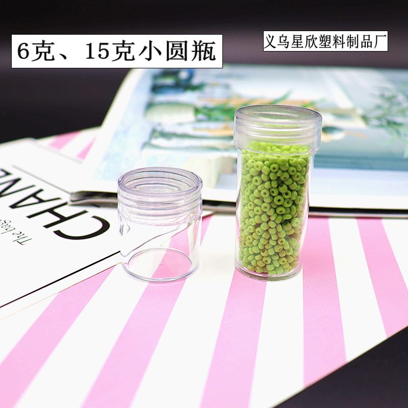 PVC盒/透明塑料盒/正方形翻盖透明盒子/头饰防尘收纳盒/塑料打包桶细节图