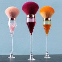 Wine glass dust Brush Dust Brush Beauty tools Liquid rod nail dust brush beauty brush nail tools