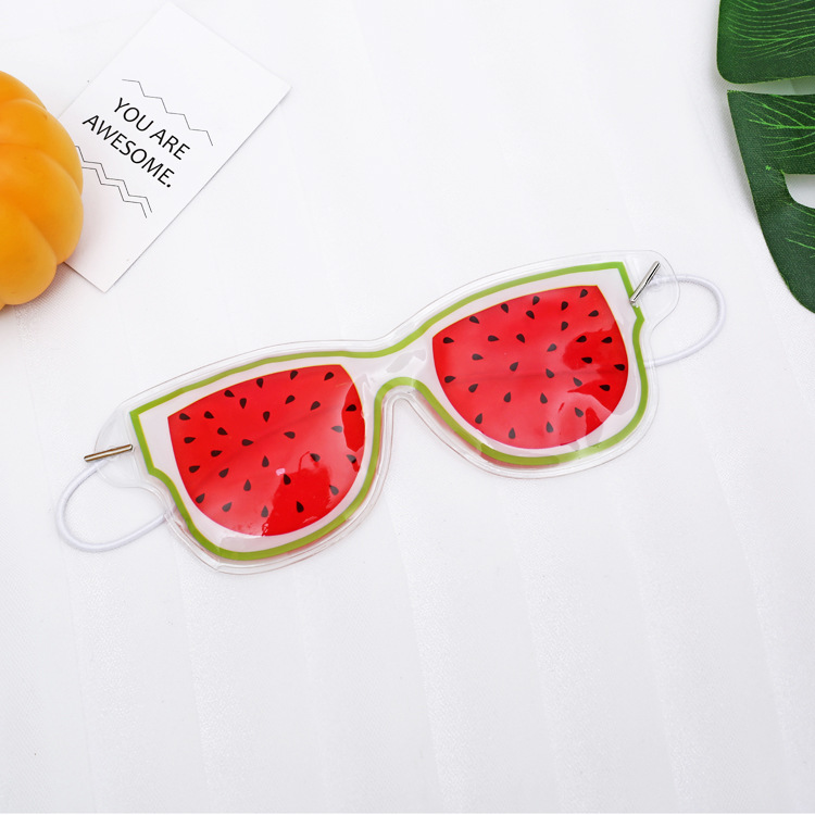 Eye Mask Sleep Ice Eye Mask Female Sleep Blackout Cold And Hot Double Compress To Relieve Eye Fatigue Student Korean Version Ice Pack Eye Mask Specification drawing