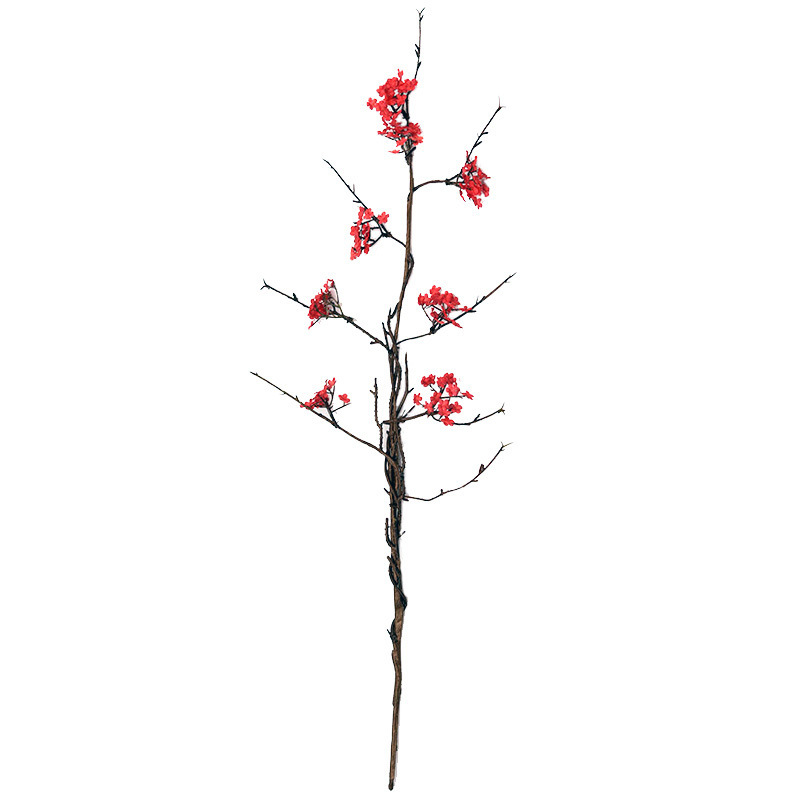 雪柳花/假花塑料花/玫瑰花手工材料/兰桂坊/绢花白底实物图