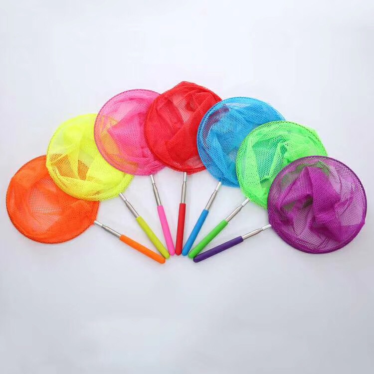 Malla de pesca telescópica para niños de acero inoxidable insecto mariposa red de libélula captura de camarones pequeños red de pesca juguetes al aire libre venta directa juguetes interactivos al aire libre niños juguetes de red de pesca details Picture