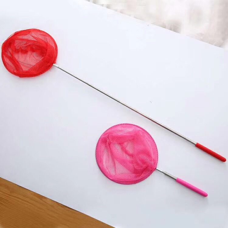 Malla de pesca telescópica para niños de acero inoxidable insecto mariposa red de libélula captura de camarones pequeños red de pesca juguetes al aire libre venta directa juguetes interactivos al aire libre niños juguetes de red de pesca Specification image